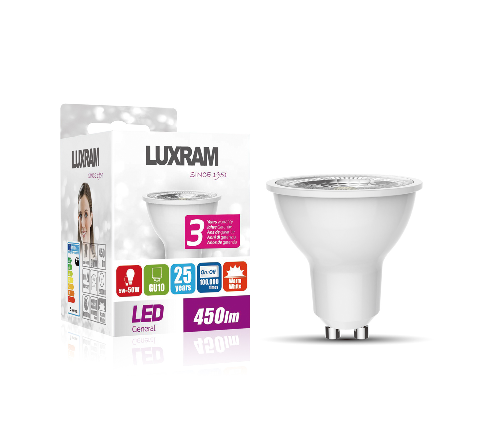 HE Duramax LED Lamps Luxram Spot Lamps HE Duramax LED Lamps Luxram Spot Lamps